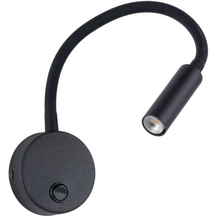 LED væglampe LAGOS 1xG9/3W/230V 4000K sort