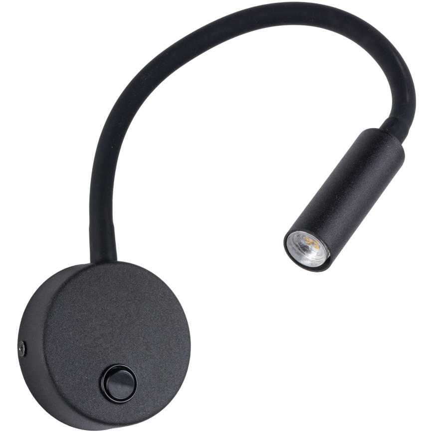 LED væglampe LAGOS 1xG9/3W/230V 4000K sort