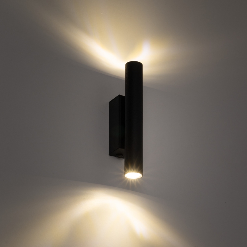 LED væglampe LAGOS 2xG9/3W/230V 4000K sort