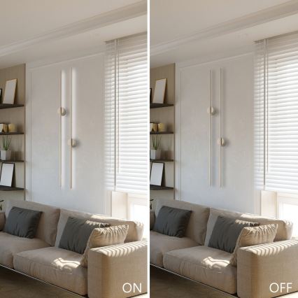 LED væglampe LANA LED/12W/230V 4000K beige