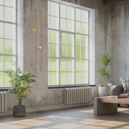 LED væglampe LANA LED/12W/230V 4000K mat guld