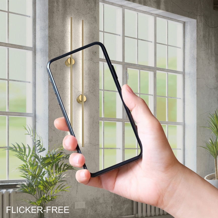 LED væglampe LANA LED/12W/230V 4000K mat guld