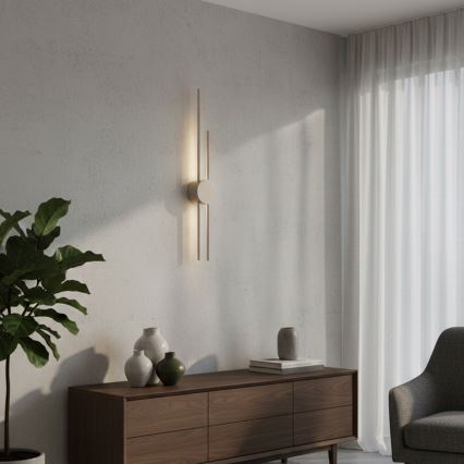 LED væglampe LANA LED/15W/230V 4000K beige