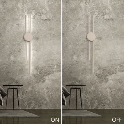 LED væglampe LANA LED/15W/230V 4000K beige