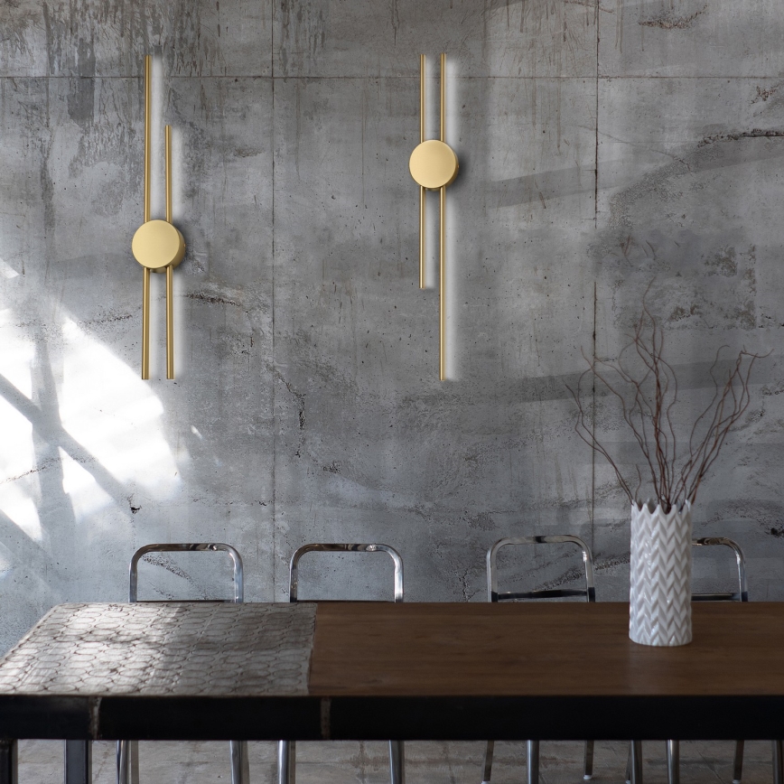 LED væglampe LANA LED/15W/230V 4000K mat guld