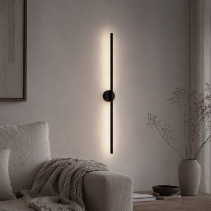 LED væglampe LANA LED/7W/230V 4000K sort