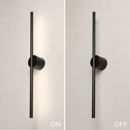 LED væglampe LANA LED/7W/230V 4000K sort