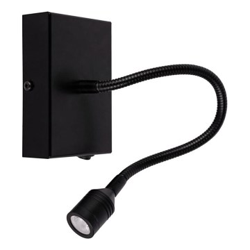 LED væglampe LECTOR LED/2,5W/230V sort