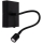 LED væglampe LECTOR LED/2,5W/230V sort