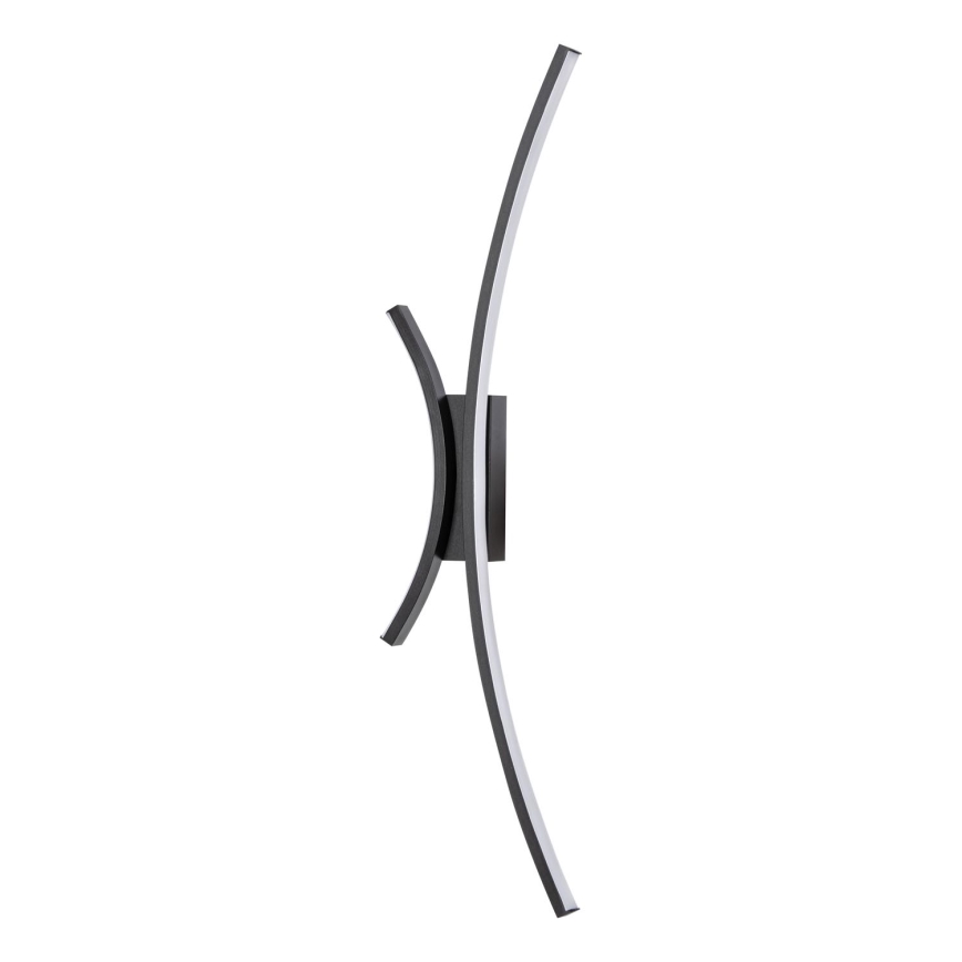 LED væglampe LED/12W/230V 3000-6000K sort