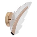 LED væglampe LED/12W/230V 3000-6500K guldfarvet