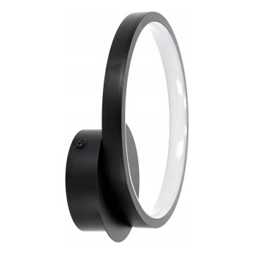 LED væglampe LED/14W/230V sort