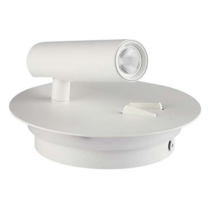 LED væglampe LED/3W/230V + LED/6W/230V 3000K hvid