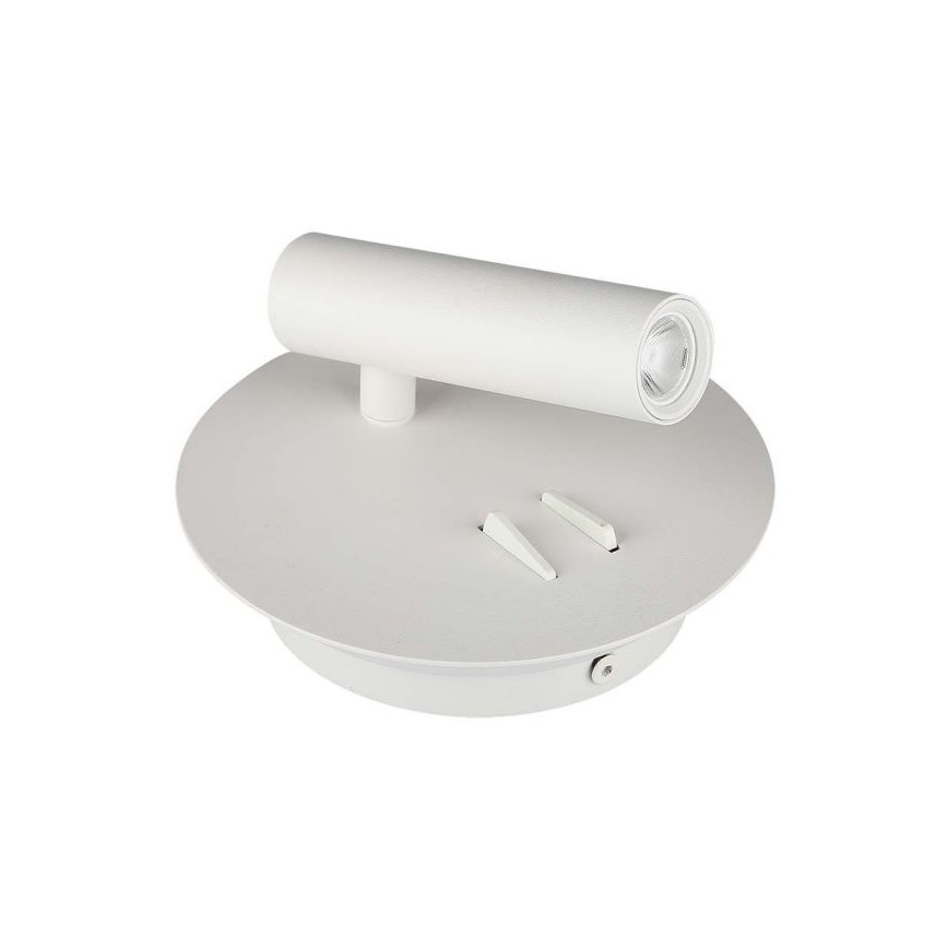 LED væglampe LED/3W/230V + LED/6W/230V 3000K hvid