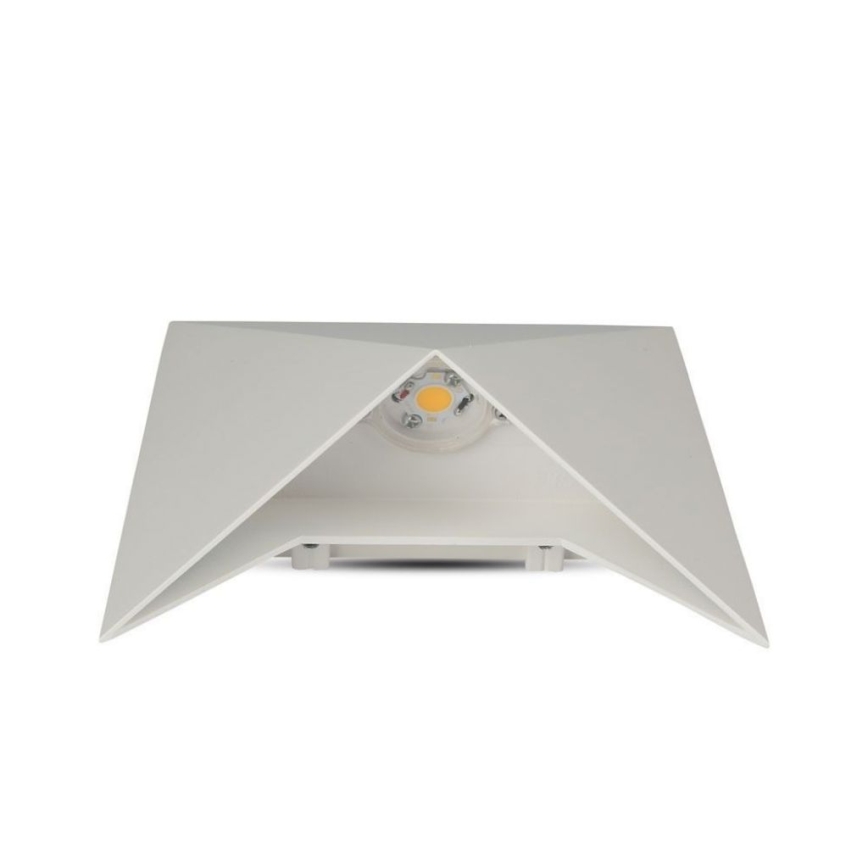 LED væglampe LED/5W/230V 4000K IP65 hvid