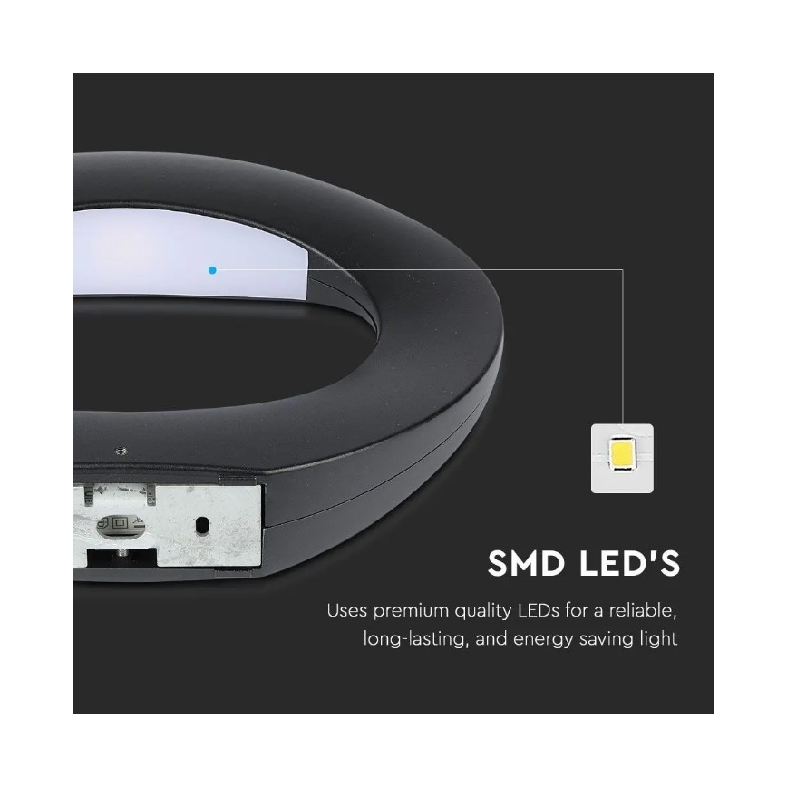 LED Væglampe LED/9W/230V