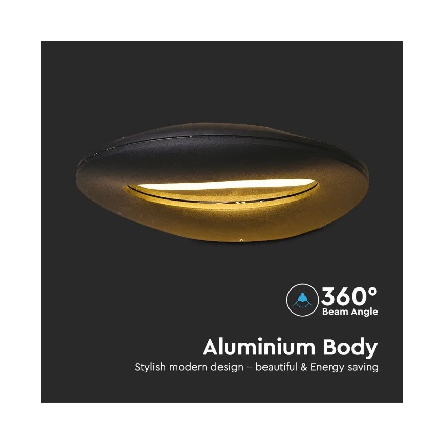 LED Væglampe LED/9W/230V