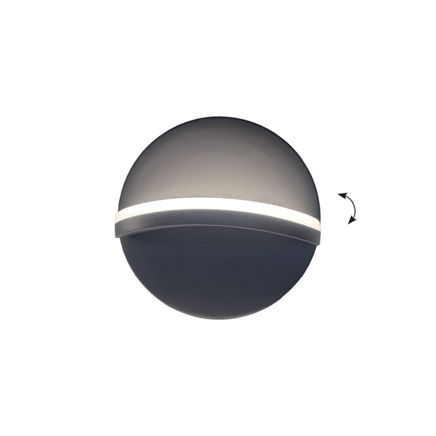 LED væglampe LETTY LED/16W/230V antracit