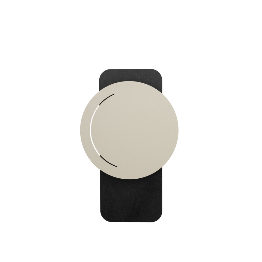 LED væglampe LITO LED/7W/230V sort/beige