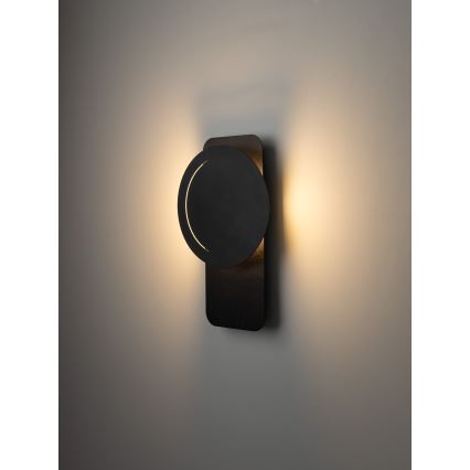 LED væglampe LITO LED/7W/230V sort