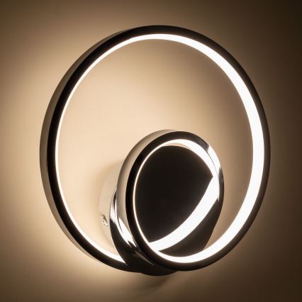 LED væglampe LUCERO LED/13W/230V skinnende krom