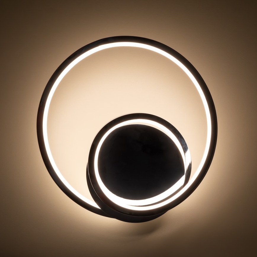 LED væglampe LUCERO LED/13W/230V skinnende krom