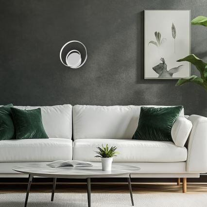 LED væglampe LUCERO LED/13W/230V skinnende krom