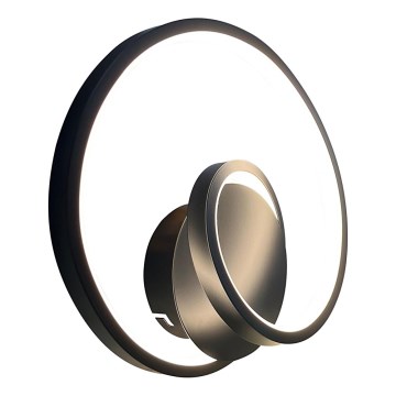LED væglampe LUCERO LED/13W/230V sort