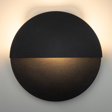 LED væglampe LUNA LED/7W/230V diameter 26 cm sort