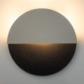 LED væglampe LUNA LED/7W/230V diameter 36 cm sort/beige