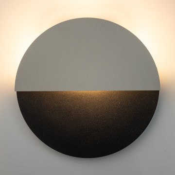 LED væglampe LUNA LED/7W/230V diameter 36 cm sort/beige