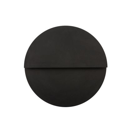 LED væglampe LUNA LED/7W/230V diameter 36 cm sort
