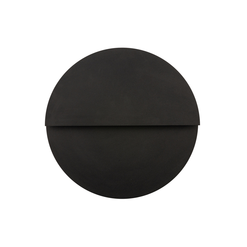 LED væglampe LUNA LED/7W/230V diameter 36 cm sort