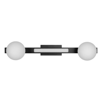 LED væglampe MAGNET LED/13W/230V + 2xG9/60W 3000/4000K sort