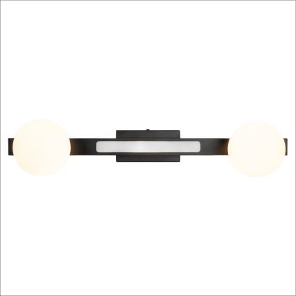 LED væglampe MAGNET LED/13W/230V + 2xG9/60W 3000/4000K sort