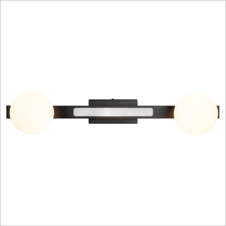 LED væglampe MAGNET LED/13W/230V + 2xG9/60W 3000/4000K sort