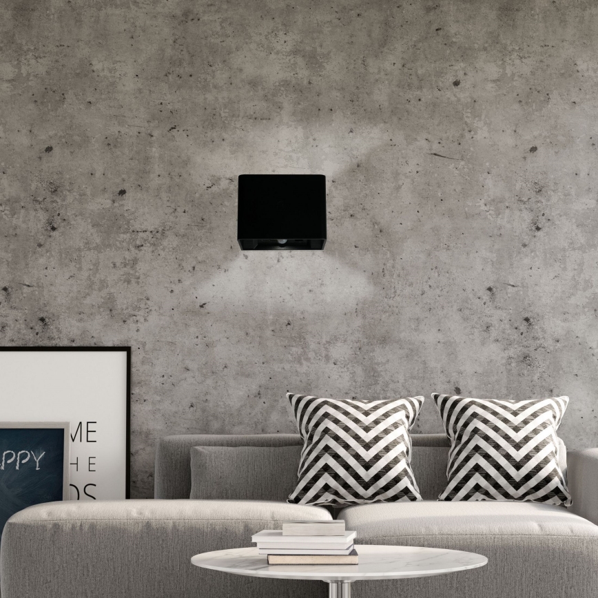 LED væglampe m touch-funktion og sensor dæmpbar MIRI LED/2,5W/3,7V 3000/4000/6400K 4000 mAh sort