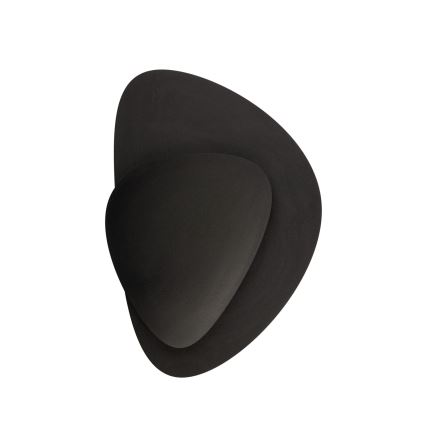 LED væglampe PEDRA LED/7W/230V sort