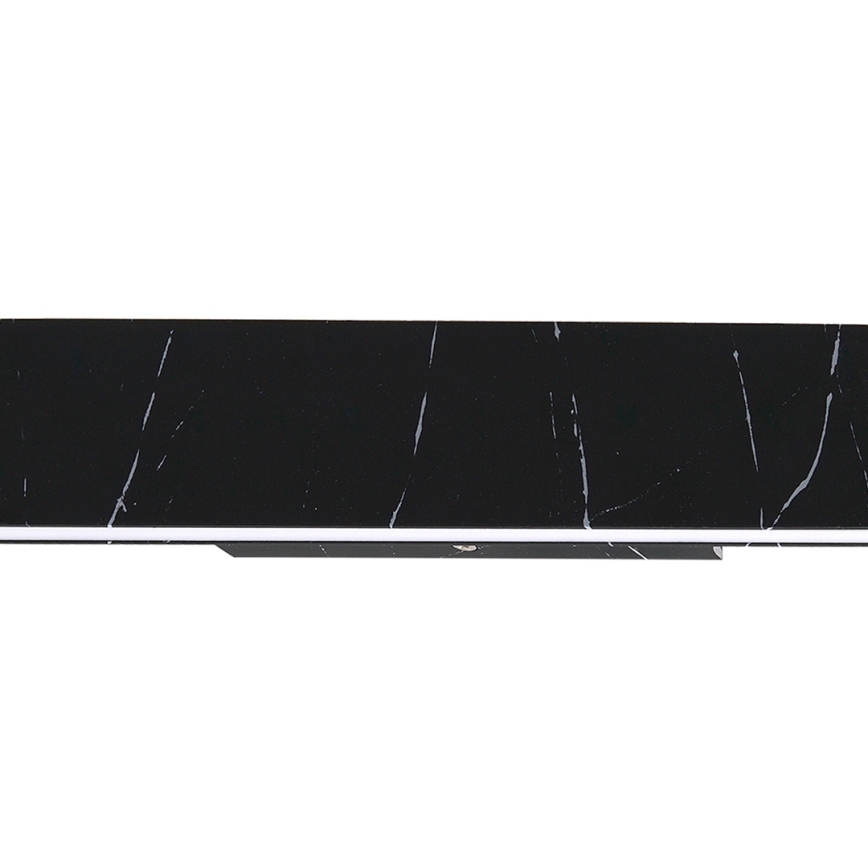 LED Væglampe PIERCE LED/12W/230V 30 cm sort