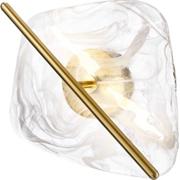 LED Væglampe RELAX LED/5W/230V guld/hvid