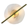 LED-væglampe RELAX LED/5W/230V, guld/hvid