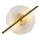 LED-væglampe RELAX LED/5W/230V, guld/hvid