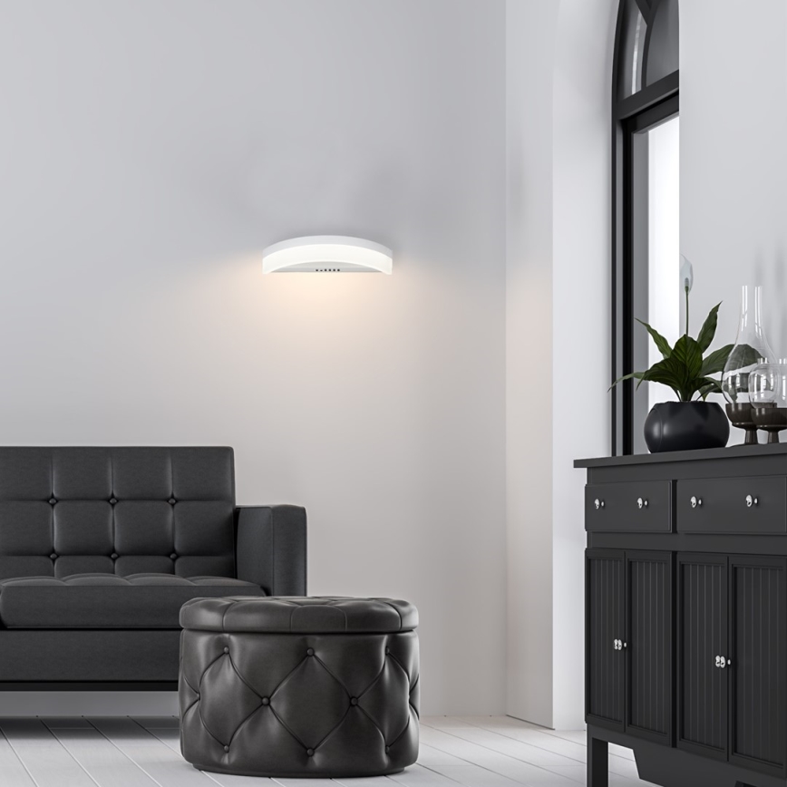 LED væglampe RING 1xLED/8W/230V