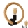 LED væglampe ROPE ARTHUR 1xE27/10W/230V