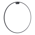 LED Væglampe SATURNO LED/46W/230V Ø 80 cm IP44 antracit