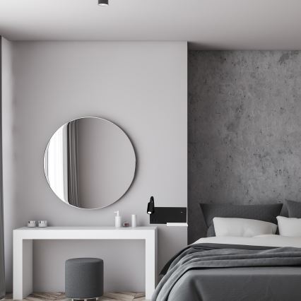 LED væglampe SHELF LED/4W+LED/5W+LED/2W/230V sort