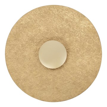 LED væglampe SOLE LED/16W/230V diameter 65 cm guldfarvet