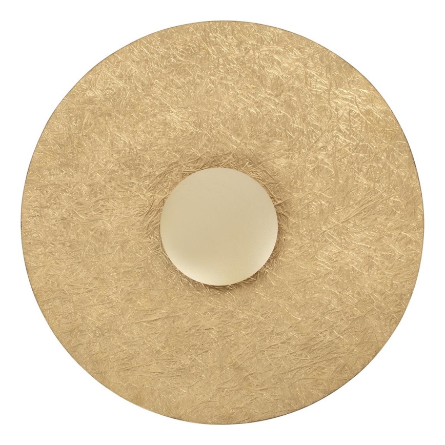 LED væglampe SOLE LED/16W/230V diameter 65 cm guldfarvet