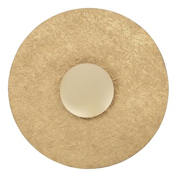 LED væglampe SOLE LED/7W/230V diameter 44 cm guldfarvet