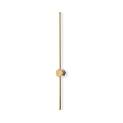 LED væglampe SWORD LED/13W/230V 3000K mat guld